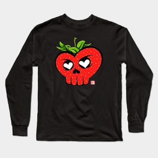 HeartSkulls™️ Strawberry Long Sleeve T-Shirt